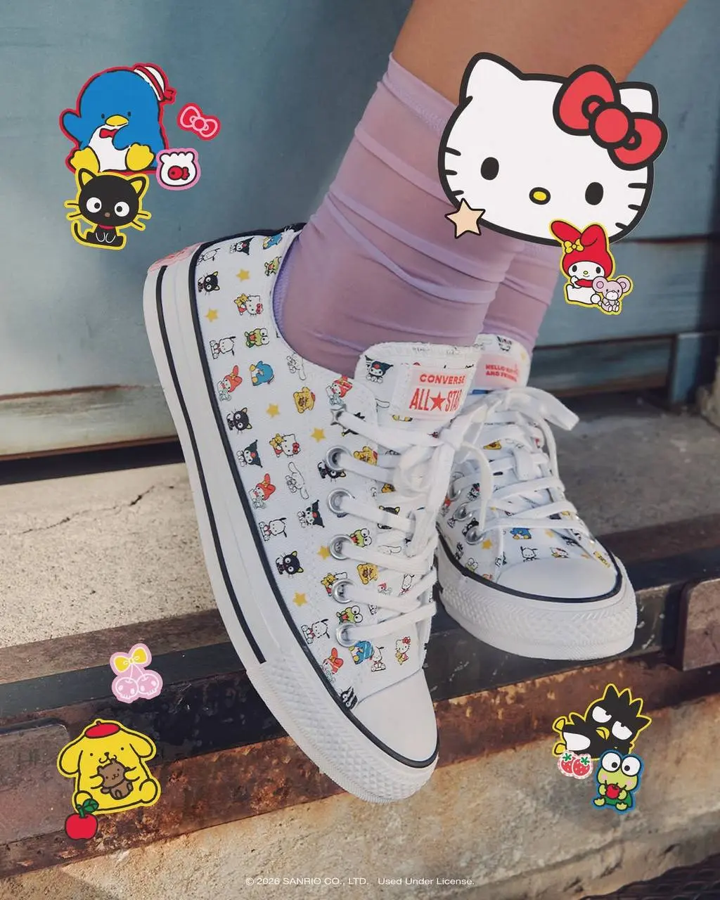 Converse заколлабился с Hello Kitty and friends и выкатил серию кедов | Сетка — социальная сеть от hh.ru