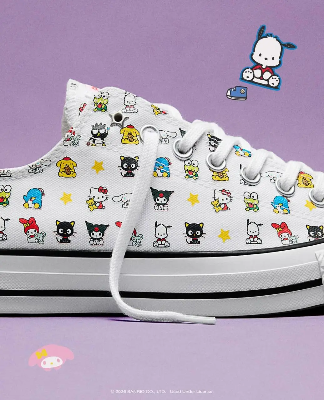 Converse заколлабился с Hello Kitty and friends и выкатил серию кедов | Сетка — социальная сеть от hh.ru