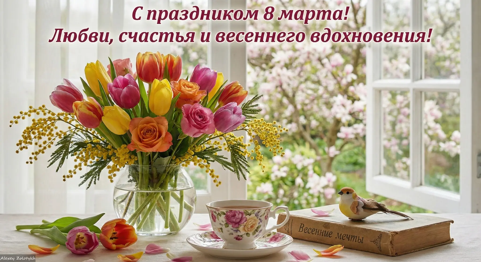 💖 Дорогие женщины, с праздником! Пусть сердце наполняется | Сетка — социальная сеть от hh.ru