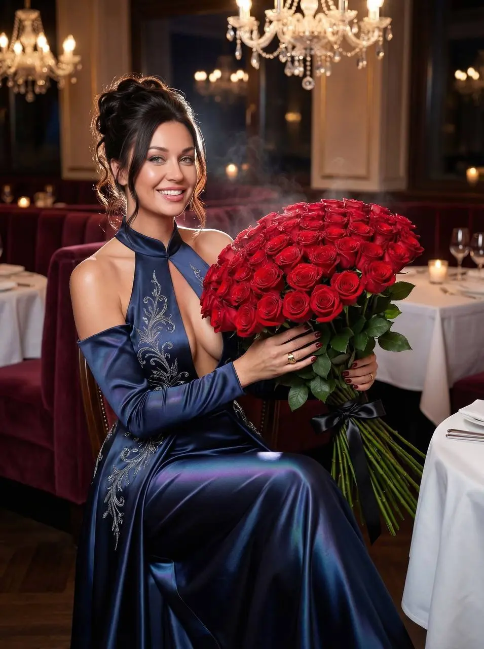 💜🤩🤩🖤🖤🖤🖤🖤🖤🤩🤩🤩🤩🤩🌸🌸💜
девочки с наступающим праздником 🌹🌹🌹🌹Вас !!!!
hyper‑realistic, 8K, ultra‑detailed, cinematic lighting, soft rim light, natural shadows, photo‑realistic portrait of a radiant, smiling... | Сетка — социальная сеть от hh.ru