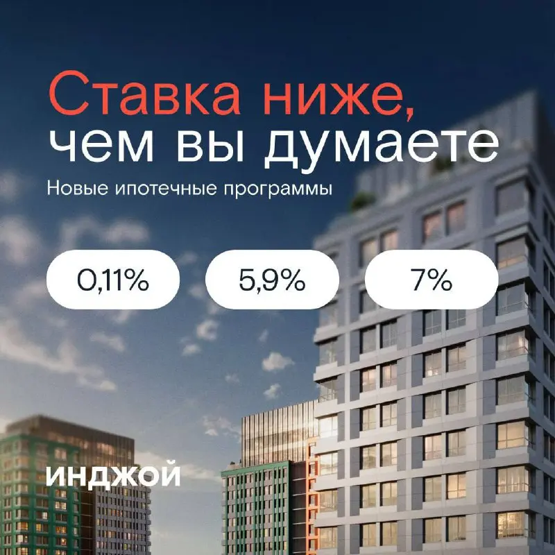 Приятный бонус в преддверии праздничных выходных: специально для вас новые ипотечные программы с пониженными ставками | Сетка — социальная сеть от hh.ru
