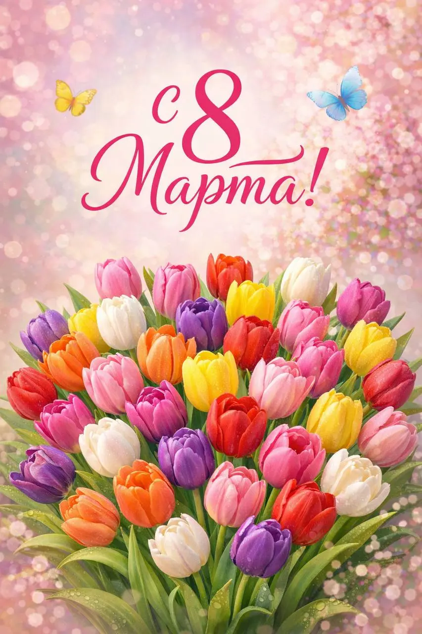 Дорогие подписчицы!!! Дорогие женщины!!!
С 8 марта вас!!! 🌷
Пусть эта весна принесёт вдохновение, лёгкость и радость новых идей | Сетка — социальная сеть от hh.ru
