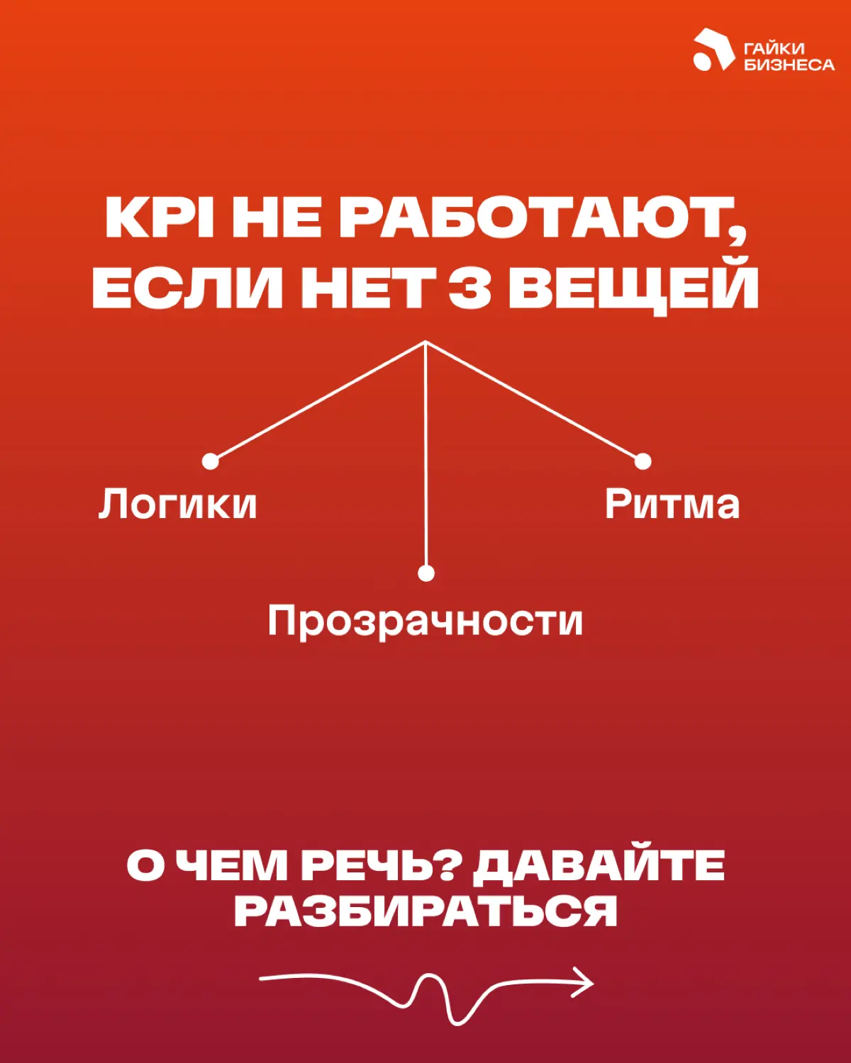 KPI не работают, если нет 3 веще | Сетка — социальная сеть от hh.ru
