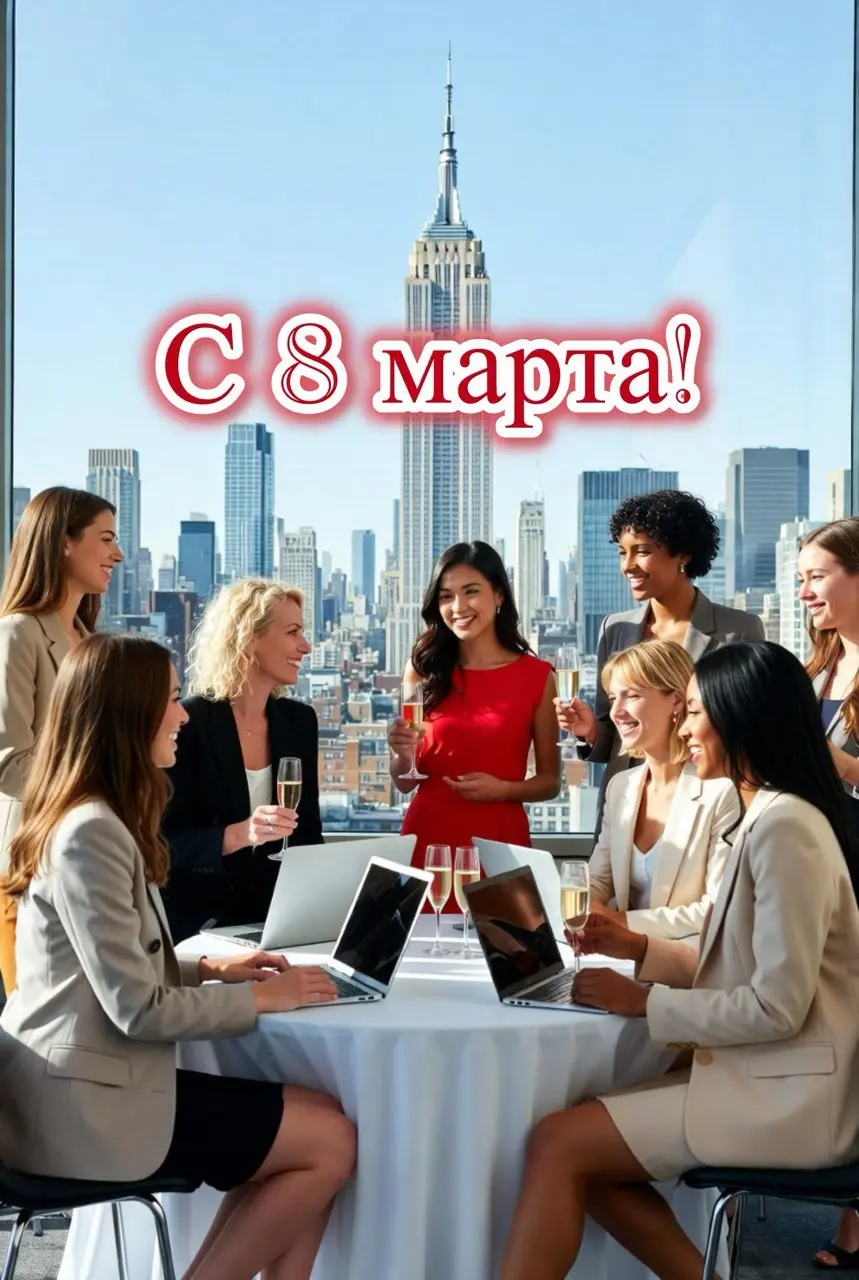 С праздником, любимые женщины! | Сетка — социальная сеть от hh.ru