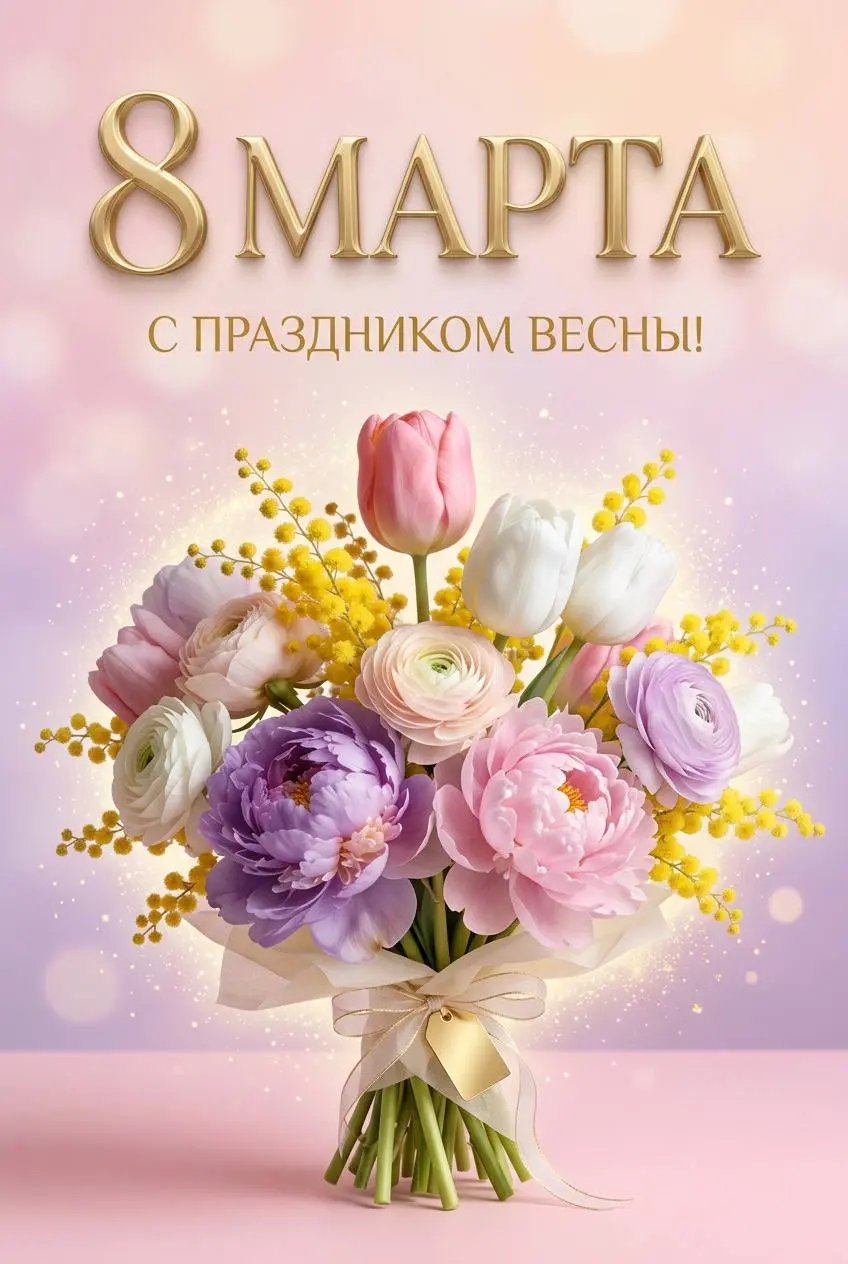 С ПРАЗДНИКОМ 8 МАРТА 💐
Поздравляю всех женщин, которые каждый день делают команды и проекты сильнее 💼✨
Желаю вам работы, от которой горят глаза 🔥, честных возможностей роста и уважения к вашему профес... | Сетка — социальная сеть от hh.ru