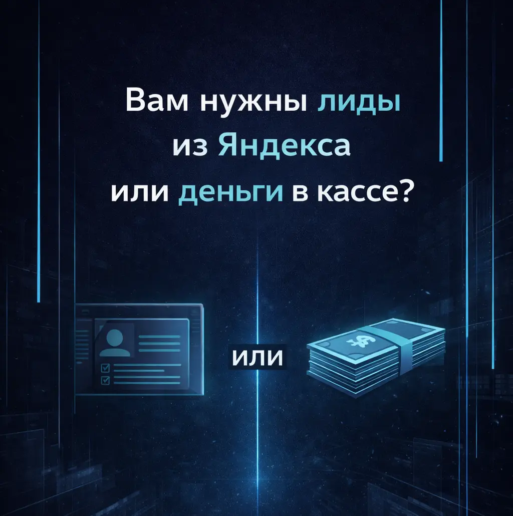 Вам нужны лиды из Яндекса или деньги в кассе? | Сетка — социальная сеть от hh.ru