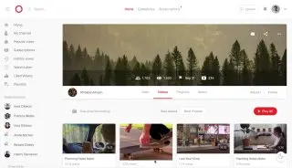 Video Sharing Platform UI - Пользовательский интерфейс платформы обмена видео, реализован с помощью CSS и JavaScript
https://codepen.io/TurkAysenur/pen/abvrNgx | Сетка — социальная сеть от hh.ru