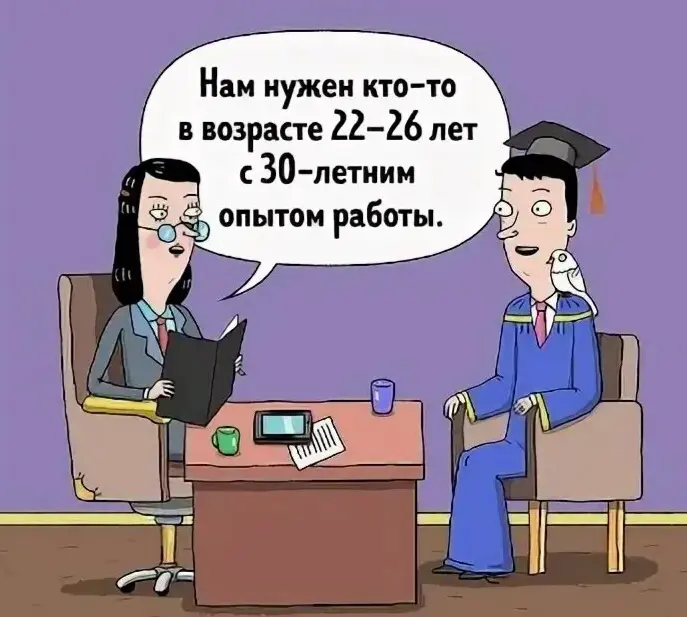 Половозрастные стереотипы на рынке труда 📑 | Сетка — социальная сеть от hh.ru