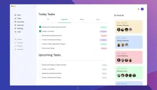 Task Management Dashboard UI - Пользовательский интерфейс панели управления задачами. Реализован с помощью CSS и JavaScript.
https://codepen.io/aybukeceylan/pen/gOpbRPO | Сетка — социальная сеть от hh.ru