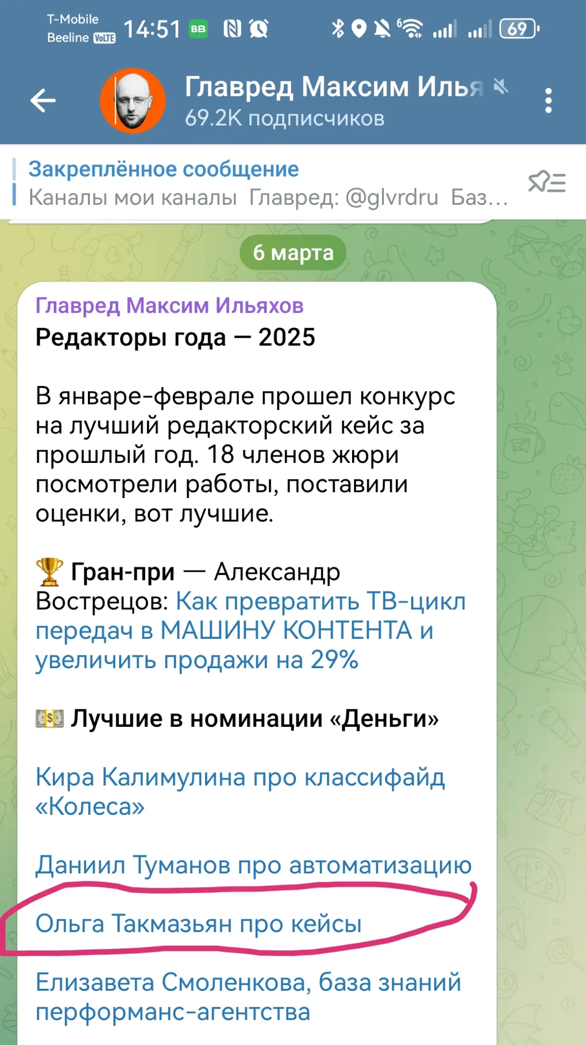 Мама, я редактор года! | Сетка — социальная сеть от hh.ru