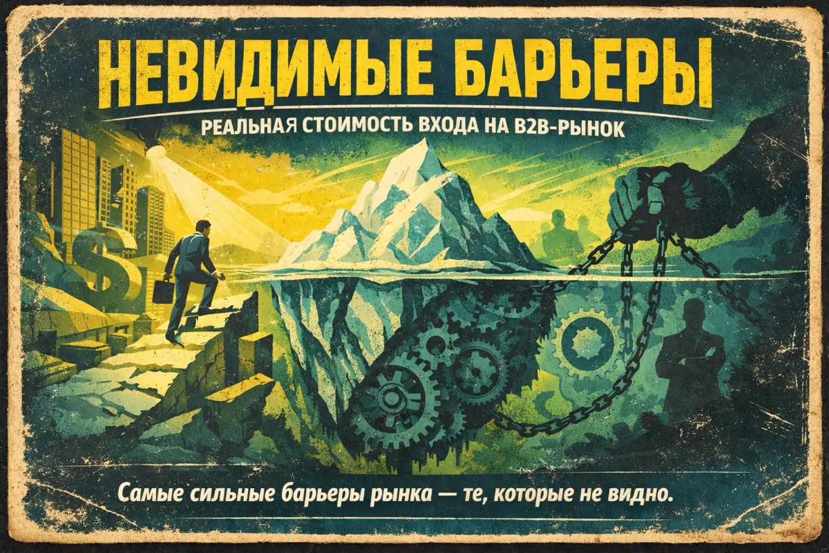 Невидимые барьеры B2B-рынков | Сетка — социальная сеть от hh.ru