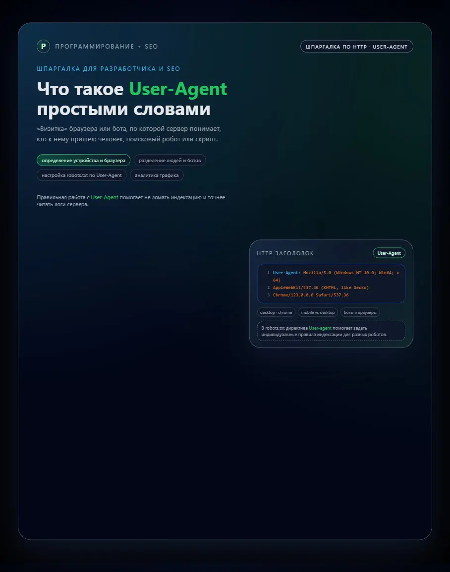 🕵‍ Что такое User‑Agent и зачем он нужен сайту | Сетка — социальная сеть от hh.ru