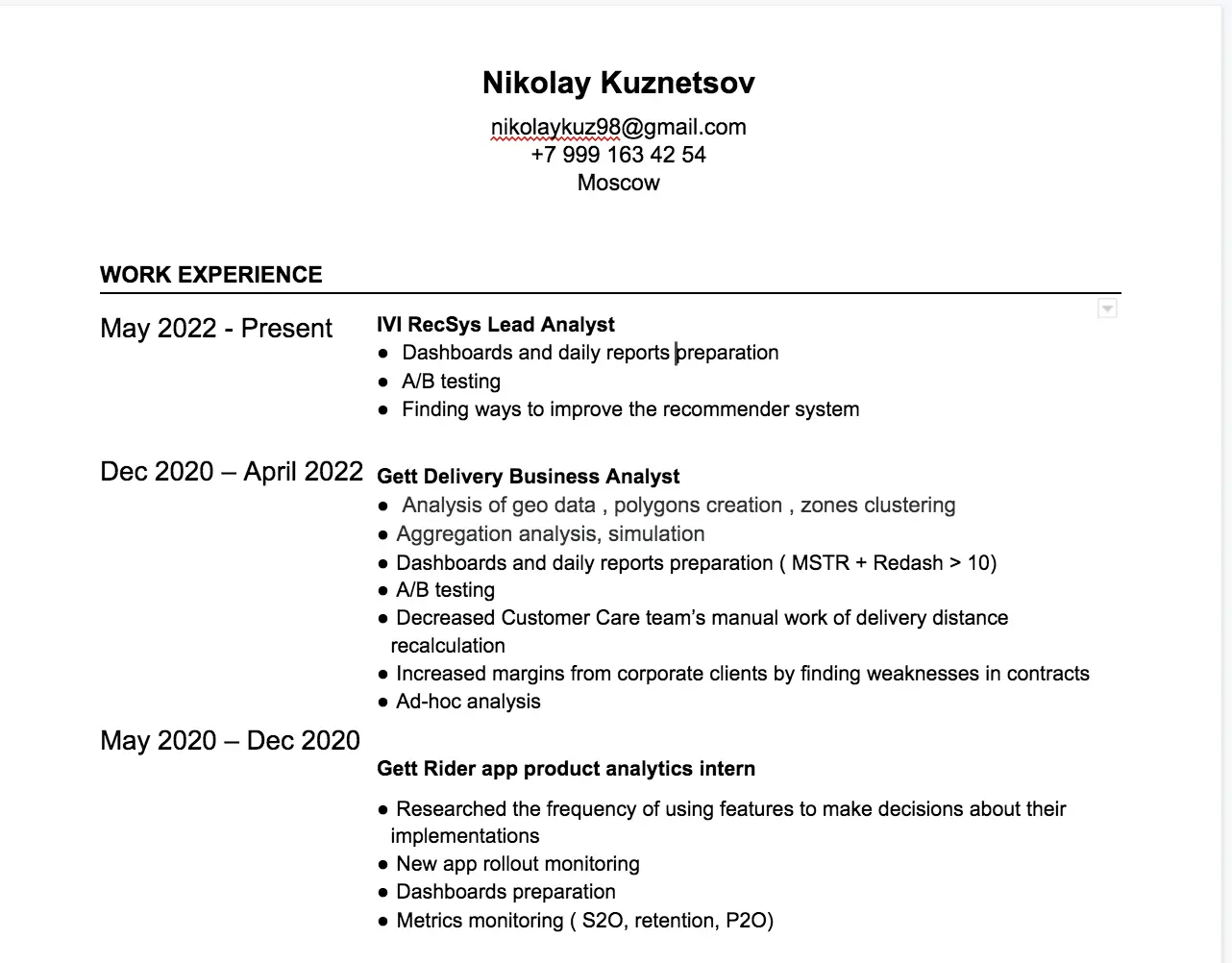 Network member avatar