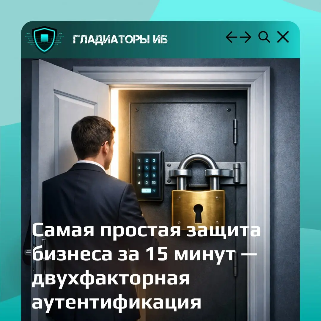 Около 70–80% взломов компаний начинается с кражи пароля. Но есть простой способ снизить этот риск почти до нуля.
Включите двухфакторную аутентификацию (2FA) | Сетка — социальная сеть от hh.ru
