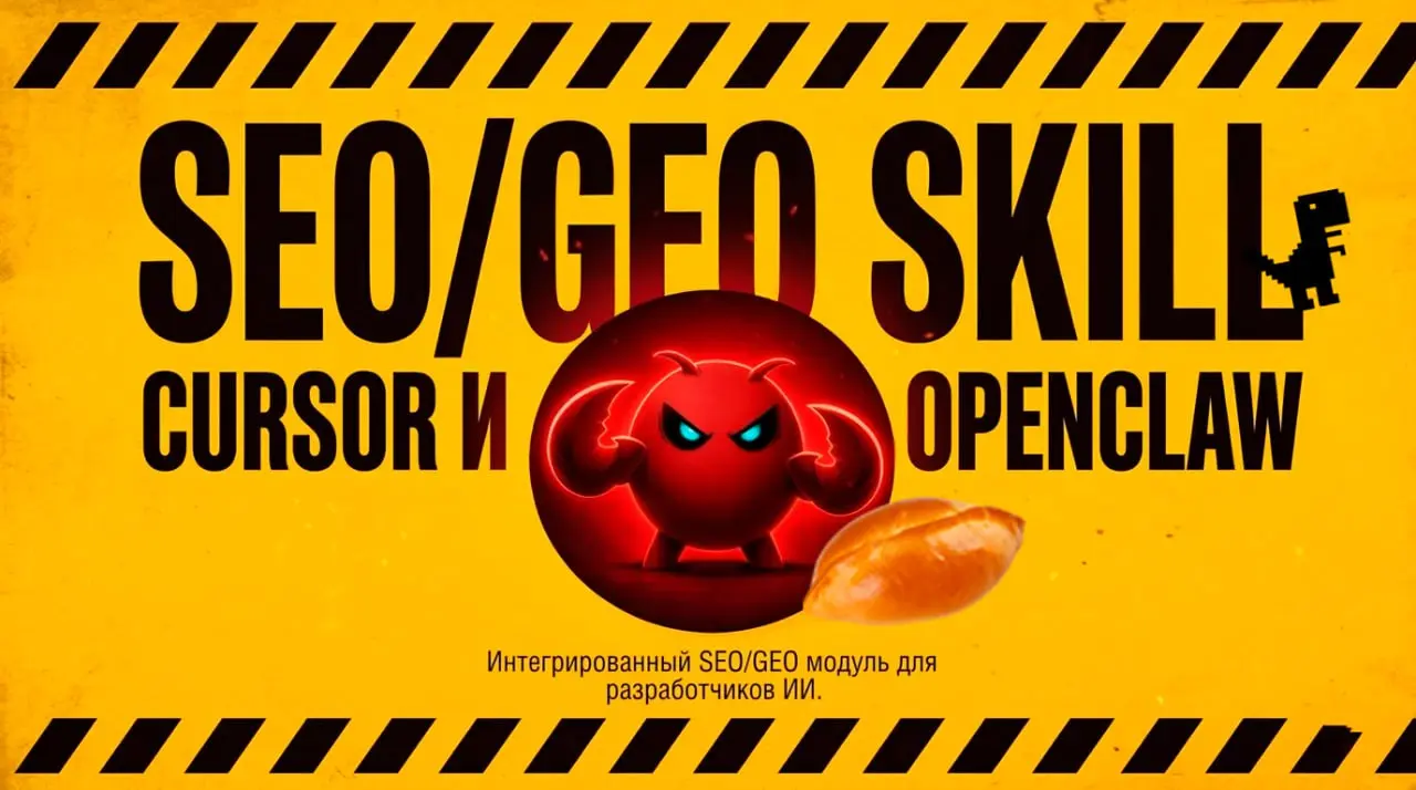 SEO + GEO skill для Cursor и OpenClaw (моя разработка)
4442 строк кода 😄 Это не промпт а СКИЛЛ + СКРИПТЫ
Он умеет не просто “проверить SEO”, а реально проводить "глубокое проникновение":
отдельно под ... | Сетка — социальная сеть от hh.ru