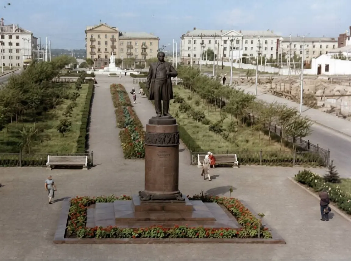 Донецк. Городские клумбы. Конец 50-х - начало 60-х. | Сетка — социальная сеть от hh.ru