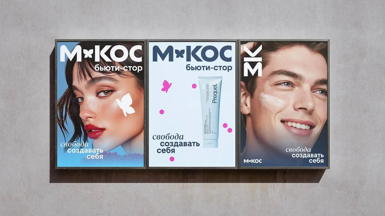 Магнит Косметик →М.Косметик →М.Кос→далее везде?
#размышляебл
Ребрендинг «Магнит Косметик» в «М. Косметик» и запуск премиальных бьюти-сторов «М | Сетка — социальная сеть от hh.ru
