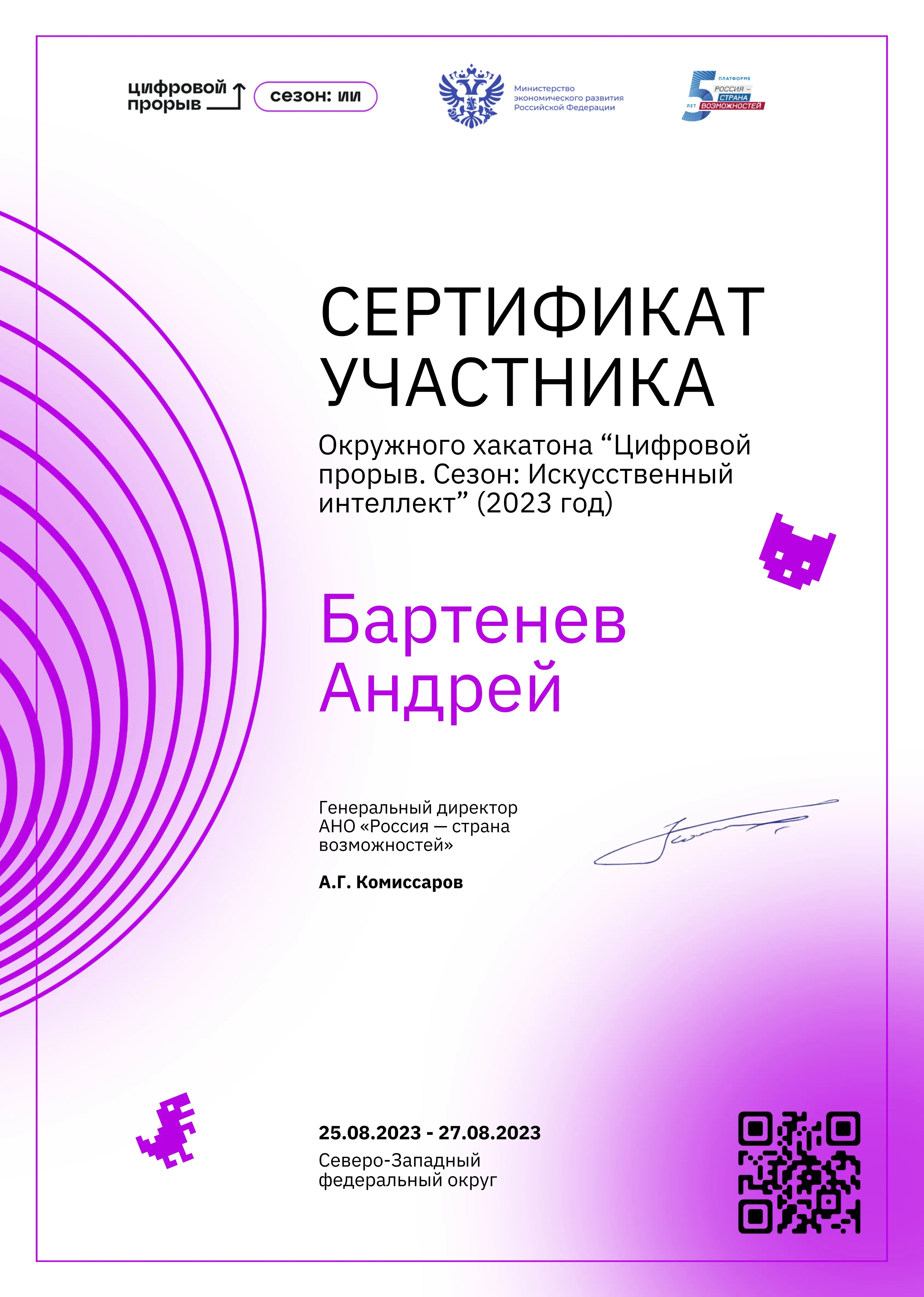 Network member avatar