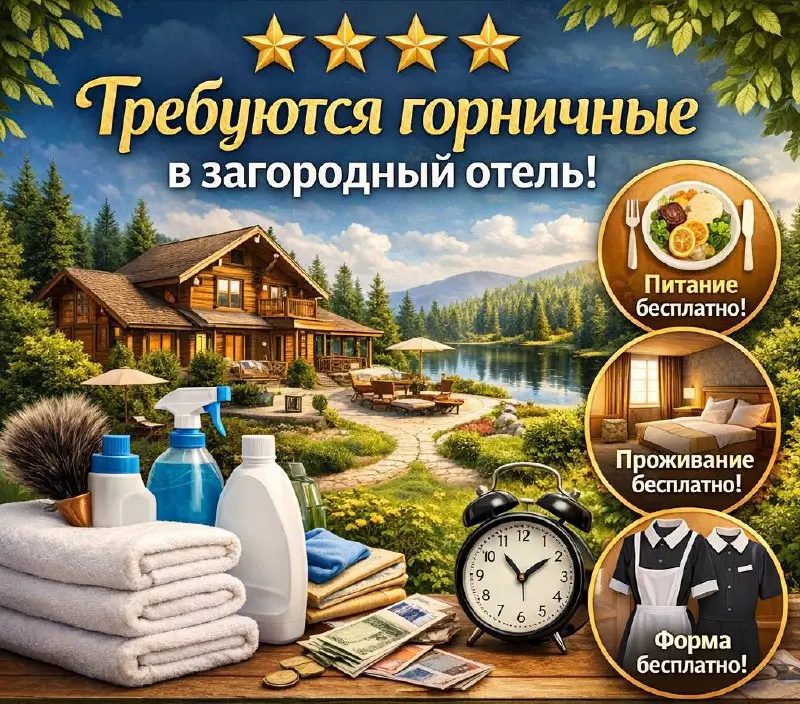 ГОРНИЧНАЯ
3 900₽/смена - 4 200₽/смена
загородный отель
• Московская область, посёлок Тучково
• Гостиничный бизнес
• +79151797901
В этом посте были ссылки, но мы их удалили по правилам Сетки | Сетка — социальная сеть от hh.ru