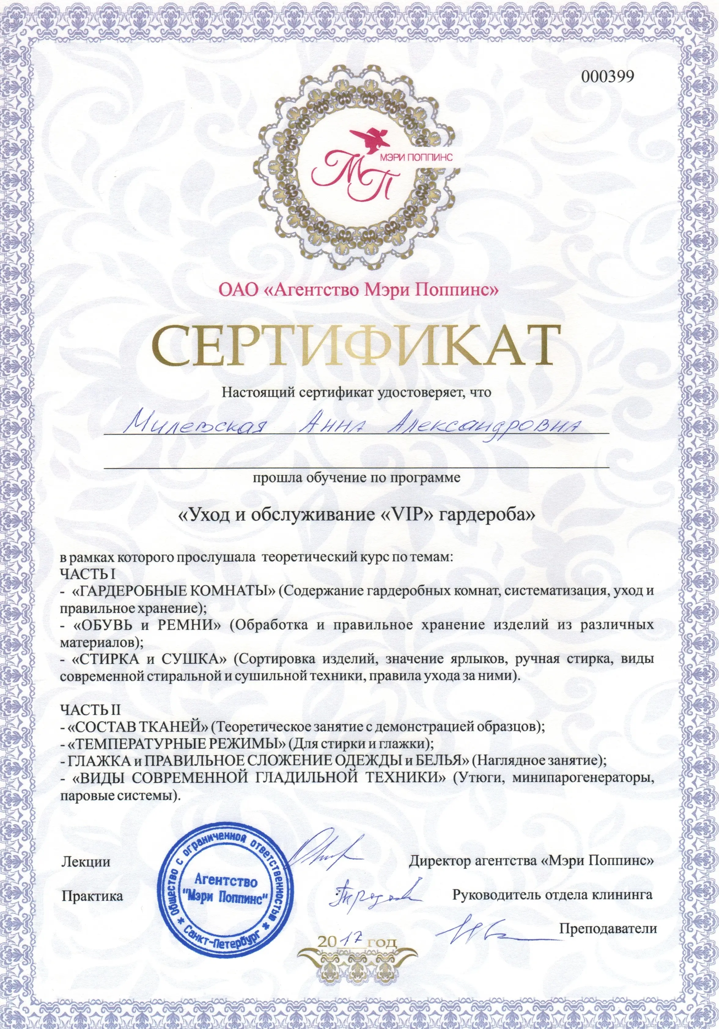 Анна Милевская