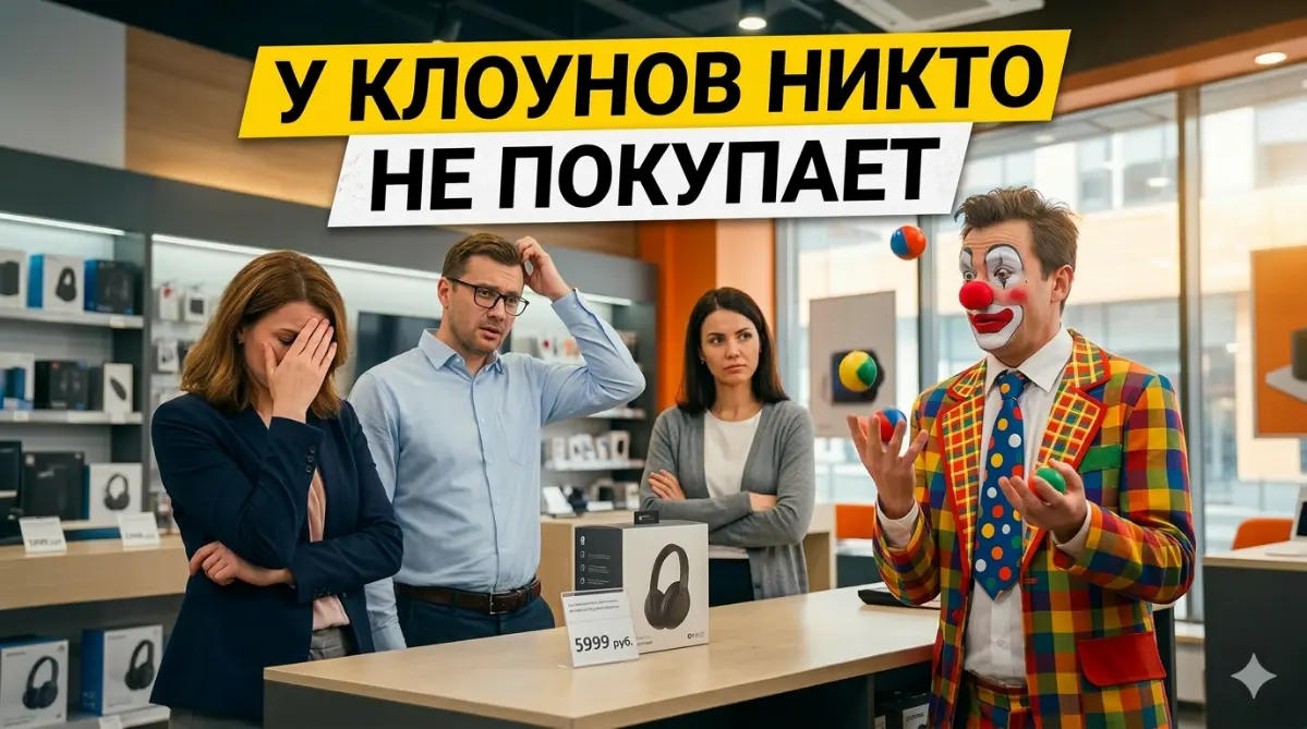 У клоунов не покупают: почему смешная реклама не продаёт? | Сетка — социальная сеть от hh.ru