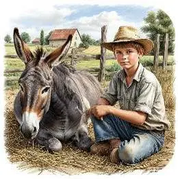 Стратегия «Мальчик и мертвый осел»
Захотелось поделиться с вами этой историей:
Однажды мальчик увидел фермера, продающего осла за 100$ | Сетка — социальная сеть от hh.ru