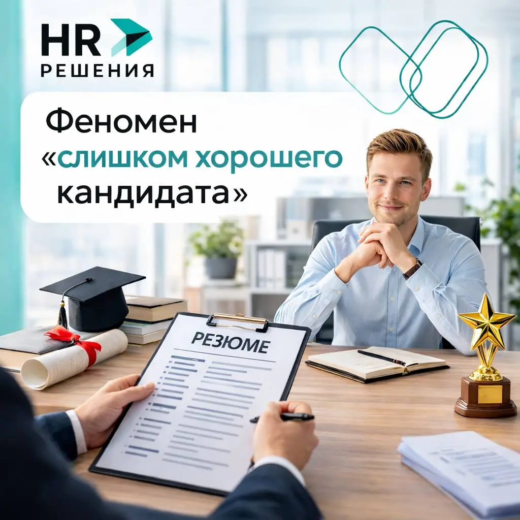 Феномен "слишком хорошего кандидата". | Сетка — социальная сеть от hh.ru