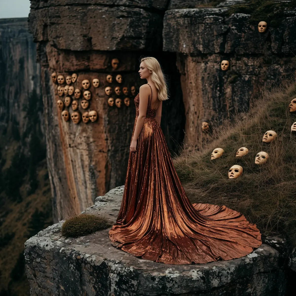 Кадр сделан в «Шедевриуме» за 2 минуты. Но подготовка — дольше
Я не пишу «красивая девушка на закате». Я ищу образы, которые говорят сами за себя. Медь, которая ржавеет и светится | Сетка — социальная сеть от hh.ru