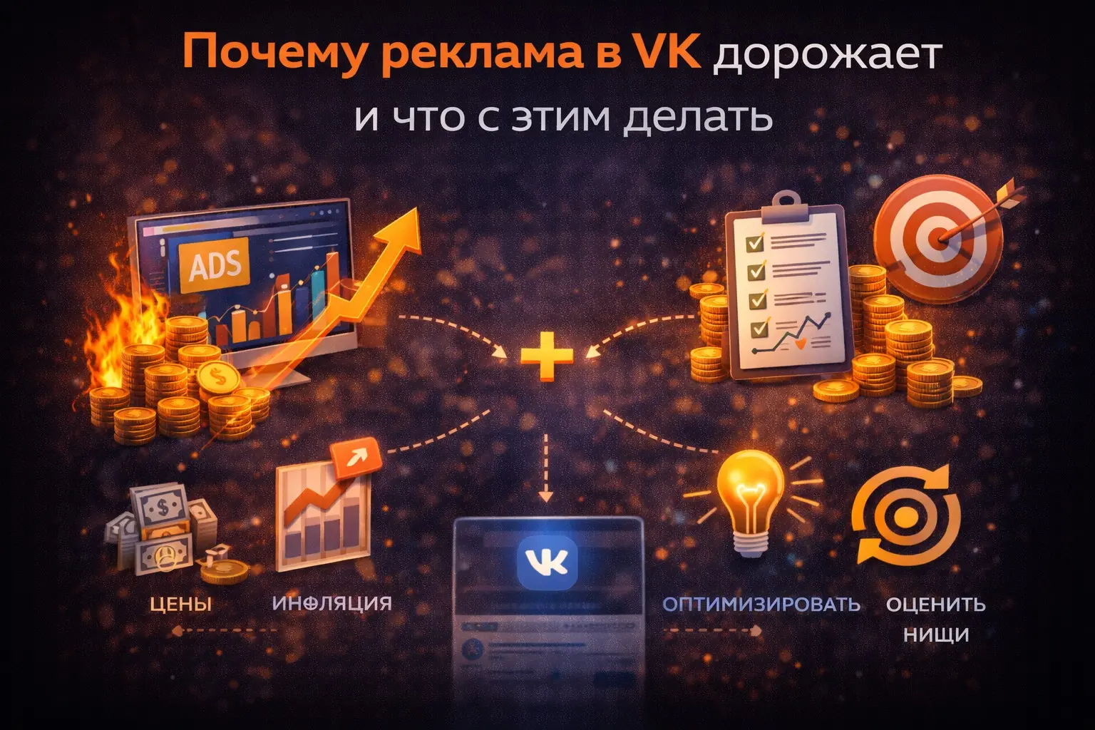 Почему реклама в VK дорожает и что с этим делать | Сетка — социальная сеть от hh.ru