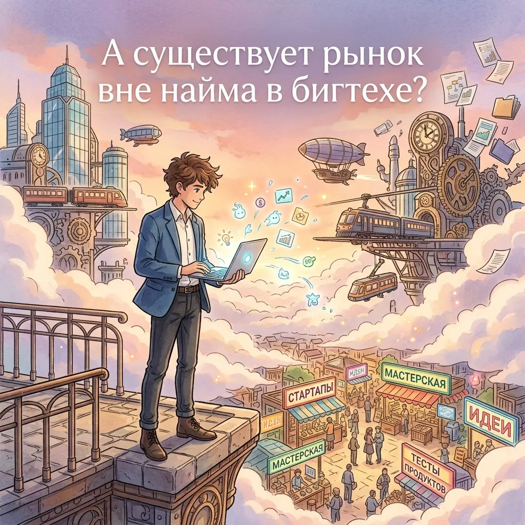 А существует рынок вне найма в бигтехе? | Сетка — социальная сеть от hh.ru