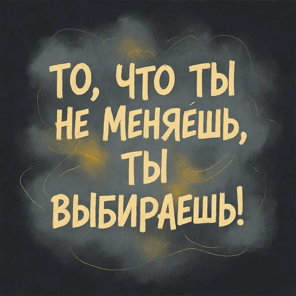 То что ты не меняешь, ты выбираешь‼ | Сетка — социальная сеть от hh.ru