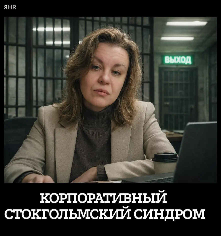 КОРПОРАТИВНЫЙ СТОКГОЛЬМСКИЙ СИНДРОМ | Сетка — социальная сеть от hh.ru