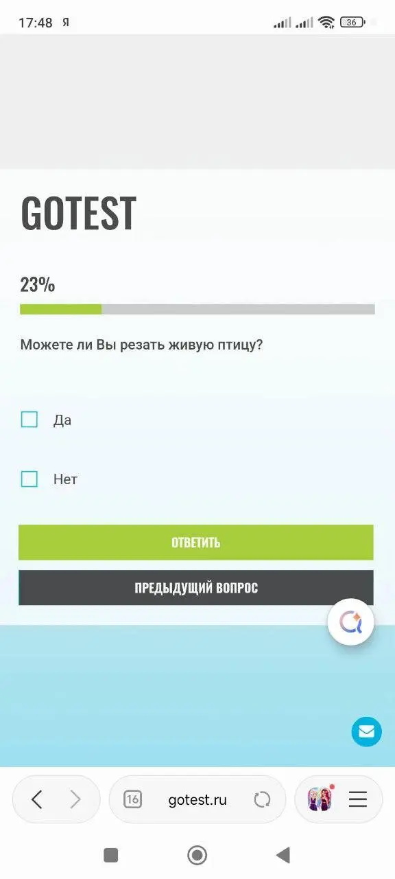 Девушка откликнулась на позицию hr в 2ГИС, а ей выкатили тест из 100 странных вопросов. Например, может ли кандидат зарезать живую птицу и не было ли желания прыгнуть под поезд | Сетка — социальная сеть от hh.ru