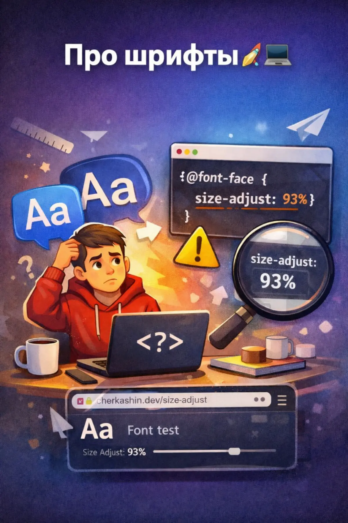 Играемся со шрифтами | Сетка — социальная сеть от hh.ru