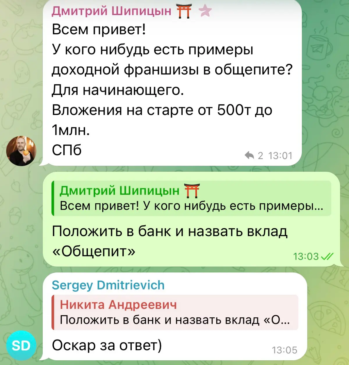 Бесплатные консультации по открытию ресторанов | Сетка — социальная сеть от hh.ru