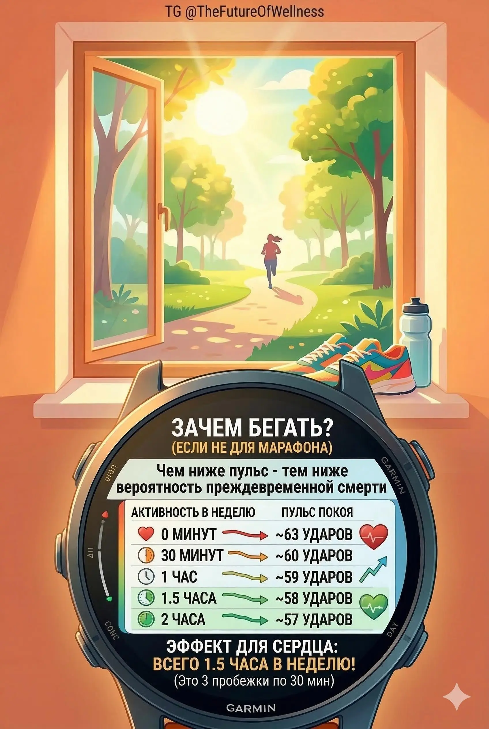 Солнечная погода за окном так и намекает, что настало время снова задуматься о регулярных пробежках ☀️
Но если вы, как и я, не получаете особого удовольствия от бега и не ставите цель пробежать марафо... | Сетка — социальная сеть от hh.ru