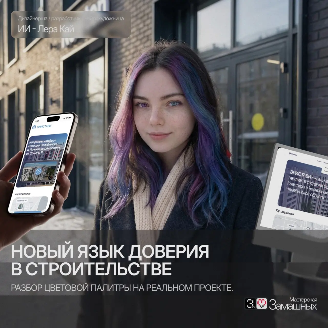 Почему сайты застройщиков больше не похожи на жилетку дорожного рабочего? 🚧😄
Времена агрессивного дизайна прошли. Сегодня доверие строят на чистоте, порядке и психологии цвета | Сетка — социальная сеть от hh.ru