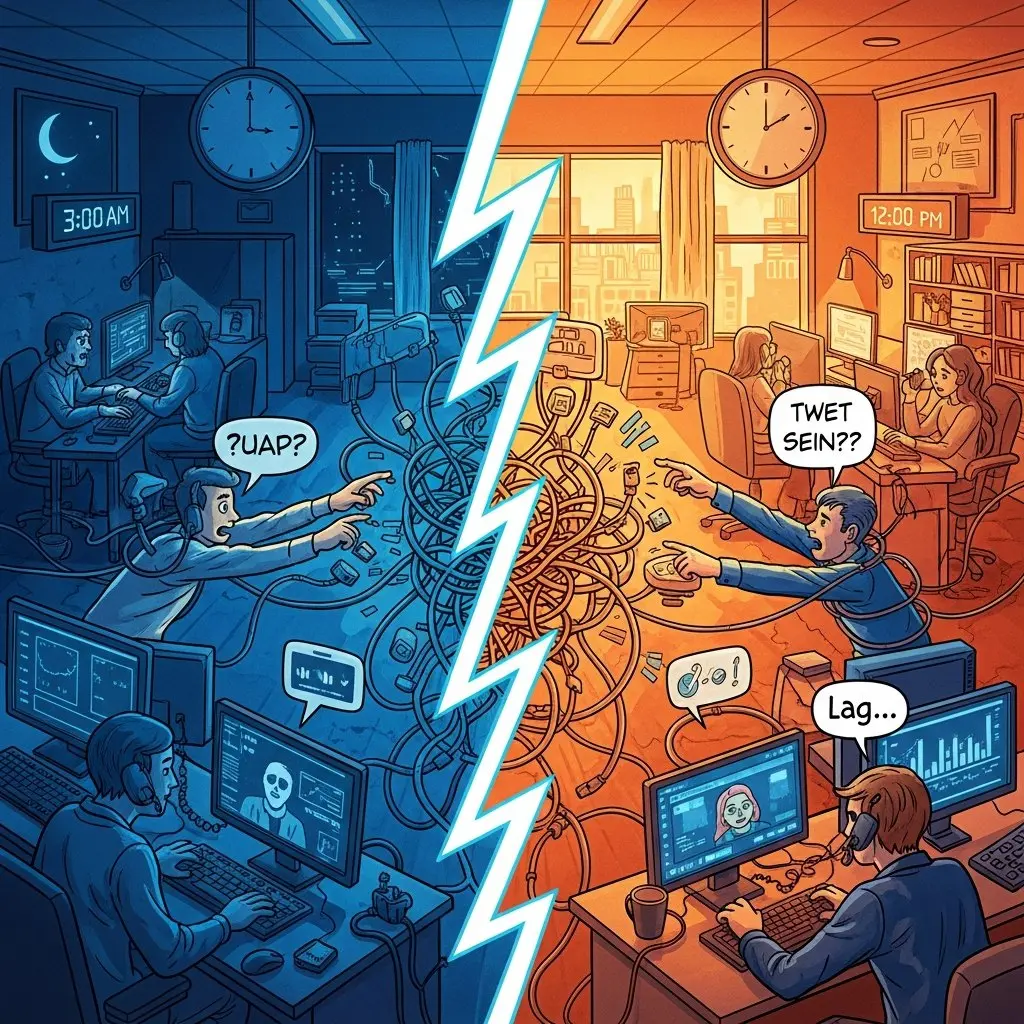 Синхронность в распределенных командах — мечта или кошмар? Когда члены команды разбросаны по разным часовым поясам, работа может превратиться в хаос | Сетка — социальная сеть от hh.ru