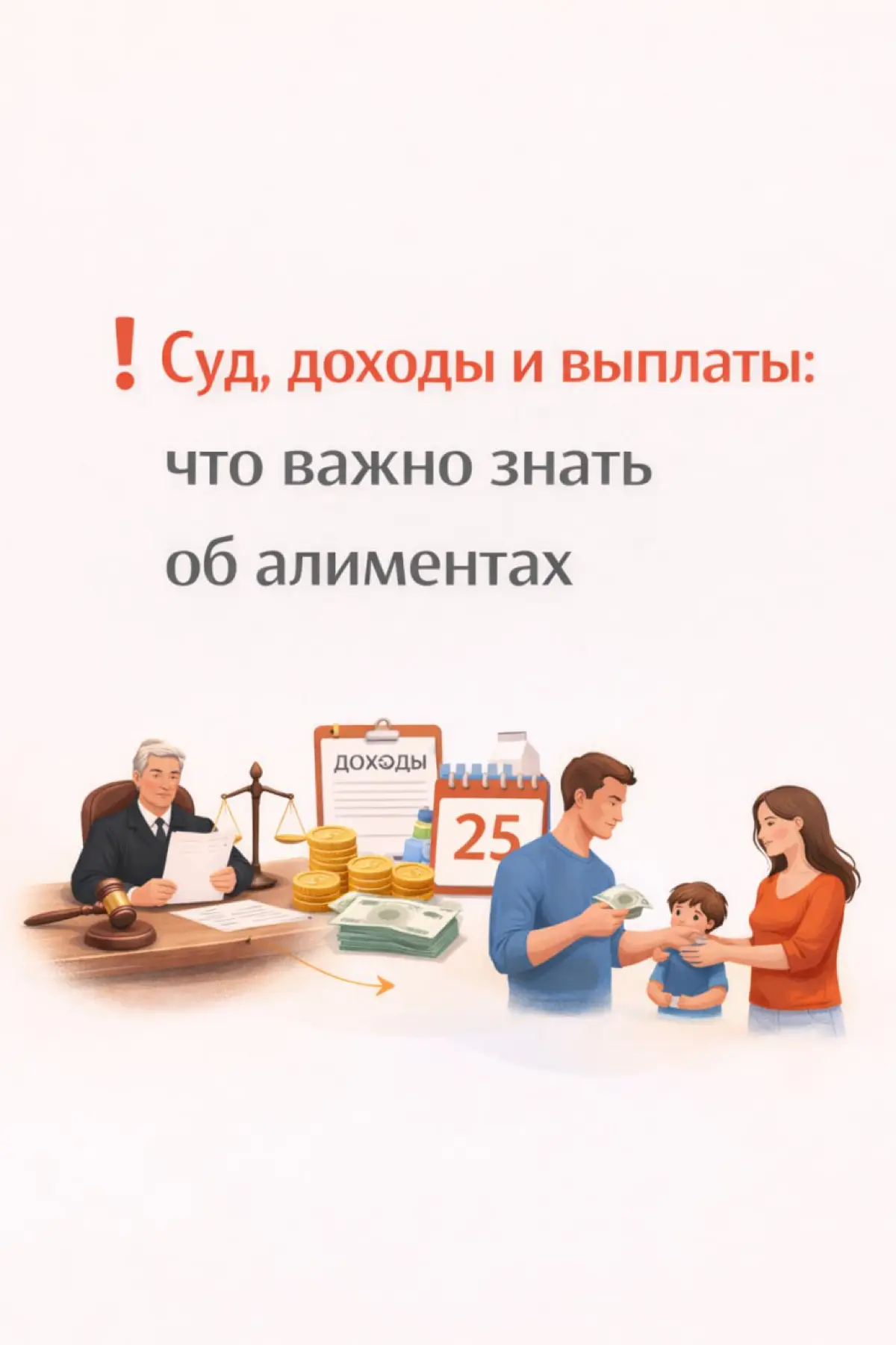 ❗️Что важно знать об алиментах. | Сетка — социальная сеть от hh.ru