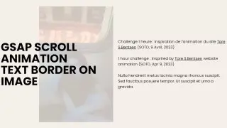 GSAP - Scroll animation — анимация текста при прокрутке. Реализована с помощью CSS и JS
https://codepen.io/Tiopayo/pen/QWZbqZz | Сетка — социальная сеть от hh.ru