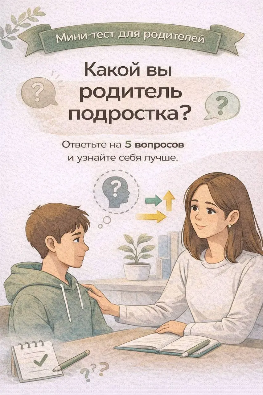 Давайте сделаем небольшой тест для родителей подростков | Сетка — социальная сеть от hh.ru