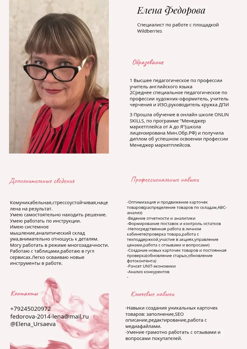 Елена Федорова