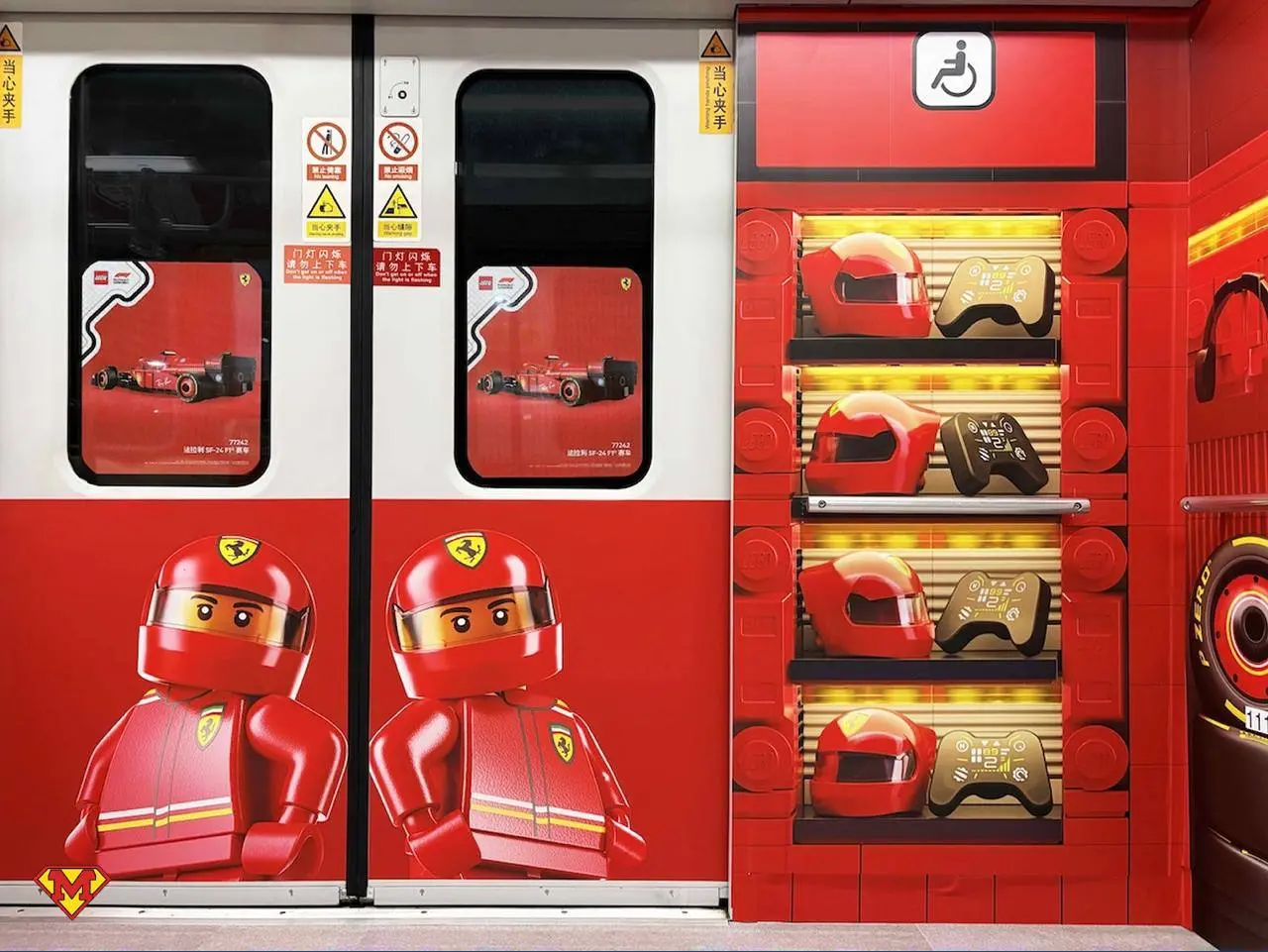 #рекламадня
LEGO превратил метро Шанхая в трассу Формула-1:
в преддверии Гран-при Китая бренд оформил поезда на линии метро, ведущей к автодрому, как гоночные болиды | Сетка — социальная сеть от hh.ru