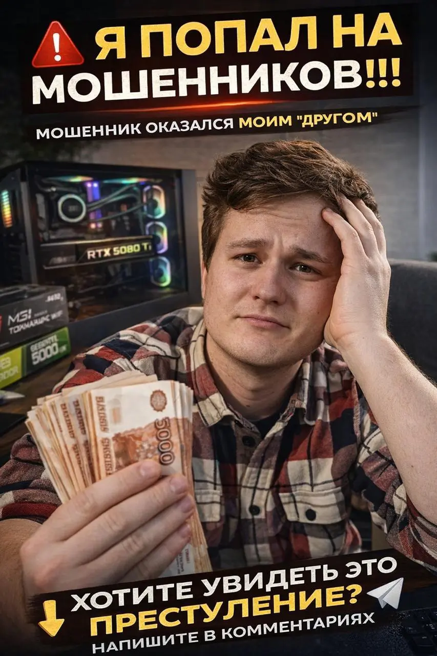 🚨 Я попал на мошенников!!! 🚨
!!! Осторожно, КЛИКБЕЙТ… но это жиза !!!
Вам звонит человек под видом старого лучшего друга | Сетка — социальная сеть от hh.ru