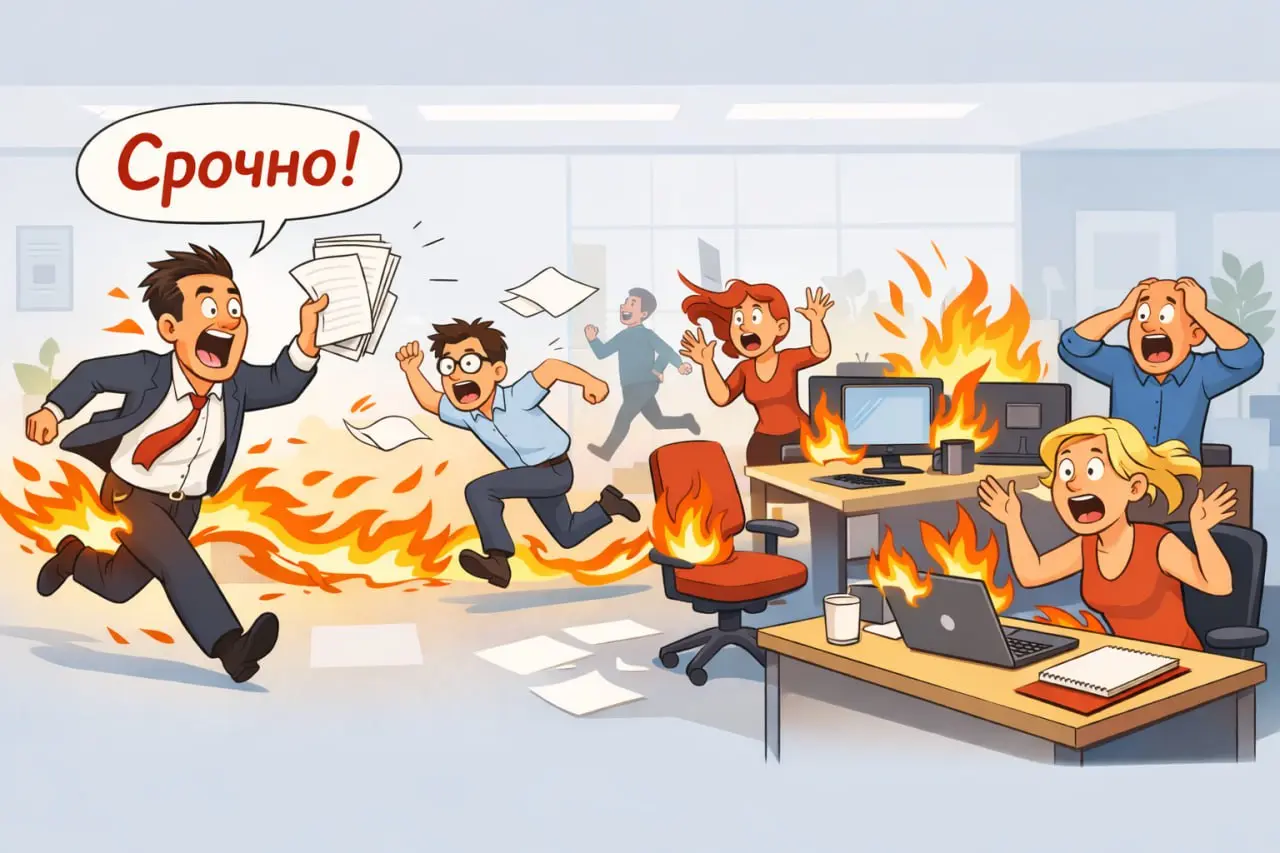 Подожжённая пятая точка — плохой инструмент управления
В книжке «Хороший стресс» наткнулся на важную мысль: люди, которые уже прошли через трудности, потом меньше катастрофизируют новые проблемы | Сетка — социальная сеть от hh.ru