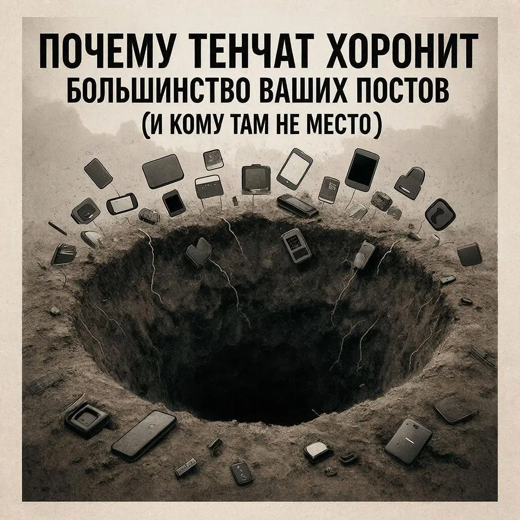 Почему ТенЧат хоронит 90% ваших постов (и кому там не место) | Сетка — социальная сеть от hh.ru