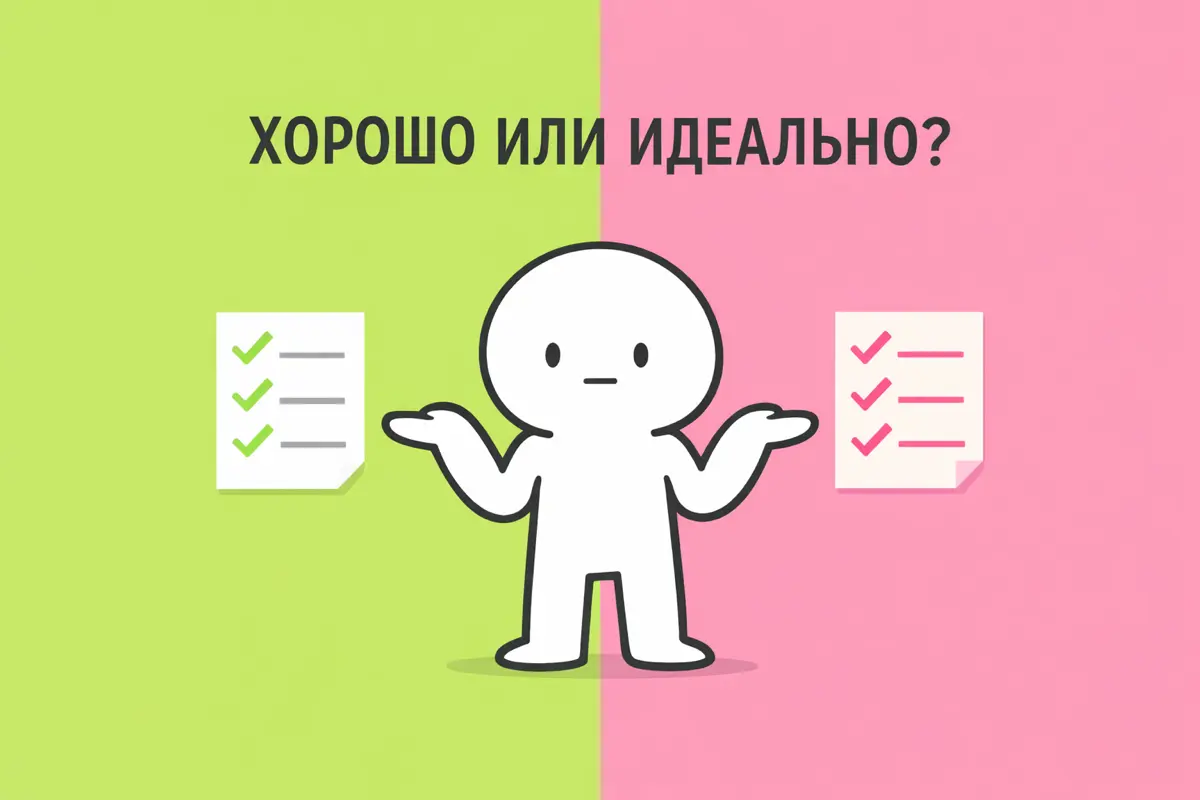 Как делать НЕ идеально | Сетка — социальная сеть от hh.ru