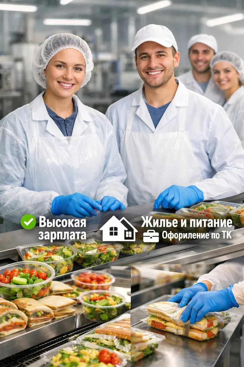 ФАСОВЩИК, УПАКОВЩИК, КОМПЛЕКТОВЩИК
От 90 000₽
пищевое производство
• Москва, м. Электрозаводская
• Упаковка и фасовка
• +79169498786
В этом посте были ссылки, но мы их удалили по правилам Сетки | Сетка — социальная сеть от hh.ru