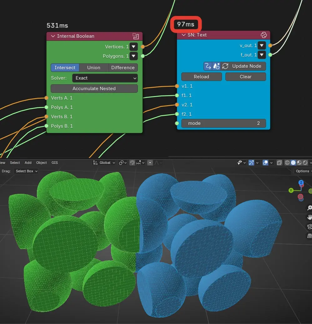 Ищу рецепт быстрых "болевых" приемов. И кажется нашел. Не вылетает. #Sverchok #Blender | Сетка — социальная сеть от hh.ru