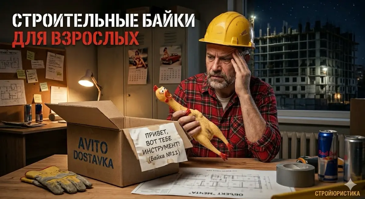 🏗️Авито-казино как тебя кинули на доставке 5post и что с этим делать
🧱 Строительные байки для взрослых | Сетка — социальная сеть от hh.ru